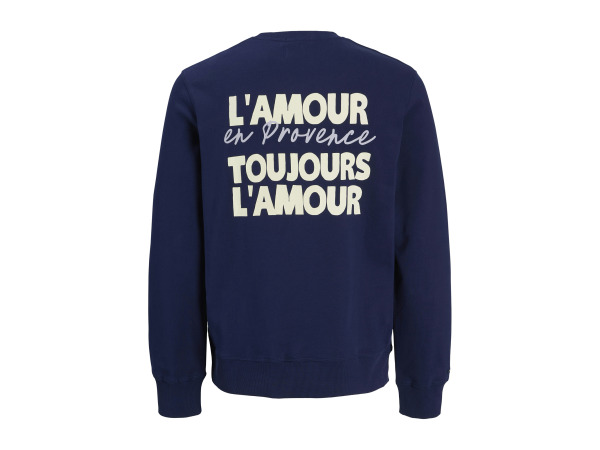Jack & Jones Furore Backprint Sweat Crew Neck Ocean Cavern - L – foto 2 – kavel bij XL Auctions