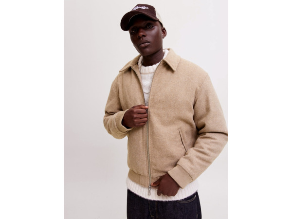 Jack & Jones Cover Bomber Greige - M – foto 3 – kavel bij XL Auctions