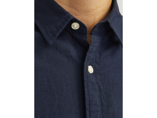 Jack & Jones Linen Blend Overhemd Navy Blazer - L – foto 4 – kavel bij XL Auctions