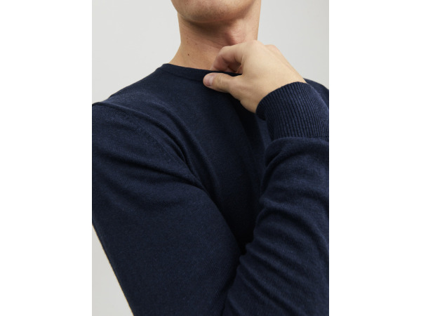 Jack & Jones Emil Knit Crew Neck Navy Blazer - XXL – foto 3 – kavel bij XL Auctions