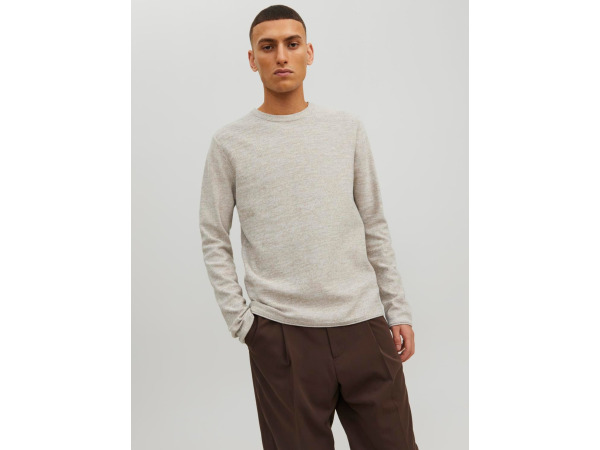 Jack & Jones Pullover Knit Crew Neck Crockery Twist - M – foto 2 – kavel bij XL Auctions