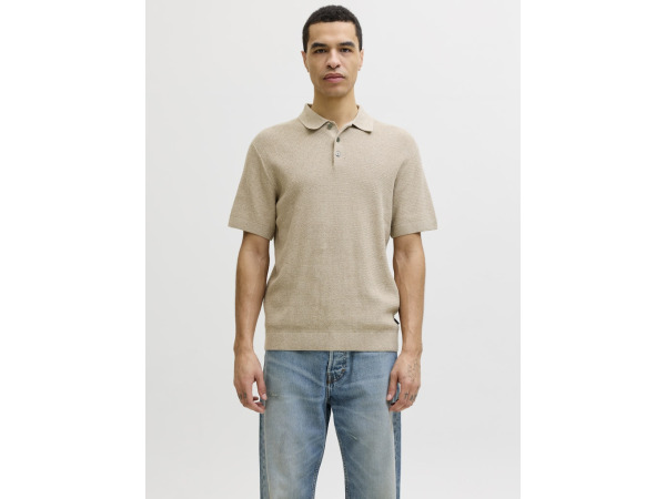 Jack & Jones Cooper Knit Polo Greige - M – foto 2 – kavel bij XL Auctions