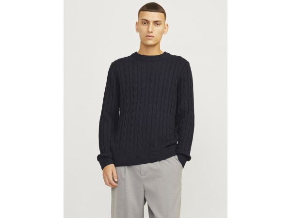 Jack & Jones Ross Knit Crew Neck Navy Blazer - M – foto 2 – kavel bij XL Auctions