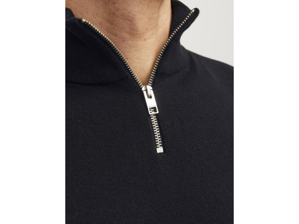 Jack & Jones Emil Knit Half Zip Zwart - XL – foto 4 – kavel bij XL Auctions