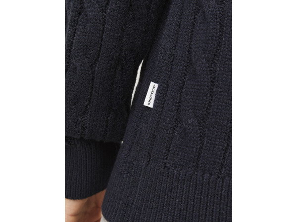 Jack & Jones Ross Knit Crew Neck Navy Blazer - M – foto 5 – kavel bij XL Auctions