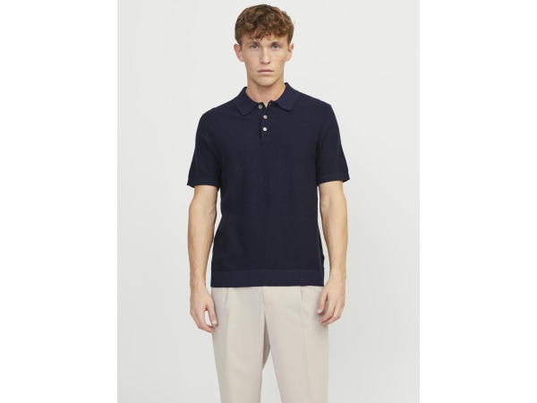 Jack & Jones Sandri Knit Polo Night Sky - XL – foto 2 – kavel bij XL Auctions