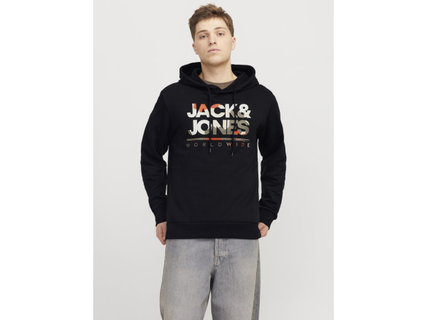 Jack & Jones Luke Sweat Hood Zwart - L – foto 2 – kavel bij XL Auctions