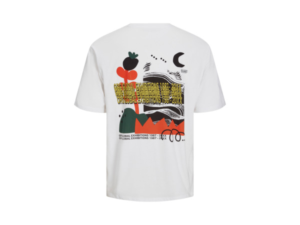 Jack & Jones Canon Wide Fit Tee Wit - M – foto 2 – kavel bij XL Auctions