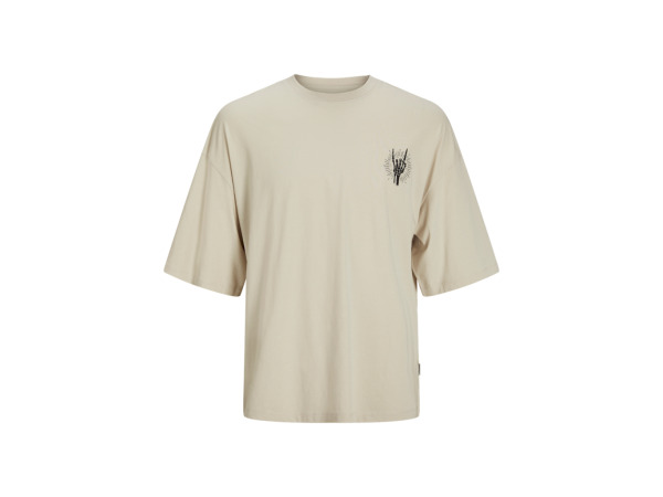 Jack &amp; Jones Charge Oversize Fit Tee Moonbeam - L