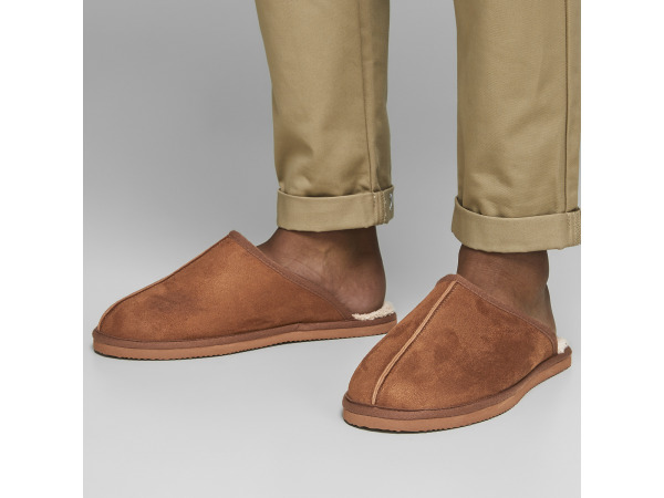 Jack & Jones Dudely Microfiber Pantoffel Almond - 41 – foto 5 – kavel bij XL Auctions