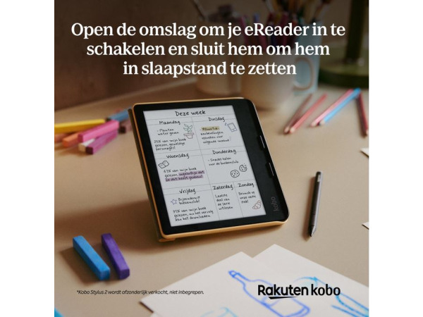 Kobo Libra Colour Hoes voor eReader lichtblauw – foto 2 – kavel bij XL Auctions