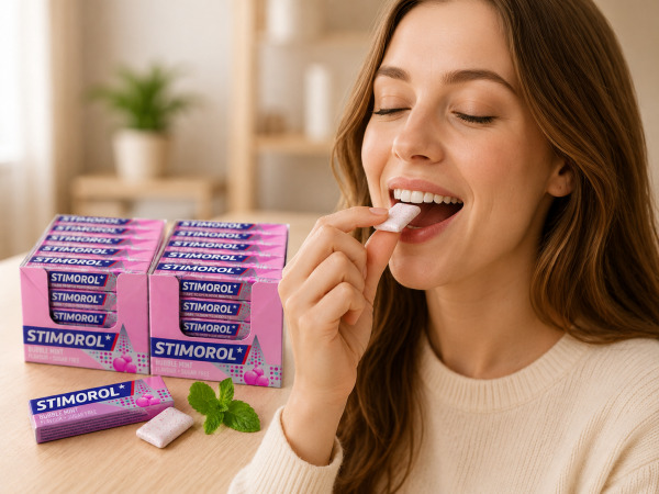 50x STIMOROL - Bubble Mint Kauwgom – foto 2 – kavel bij XL Auctions
