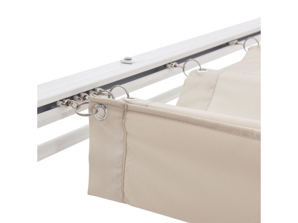 Dubbel Ligbed - Beige / Wit – foto 9 – kavel bij XL Auctions