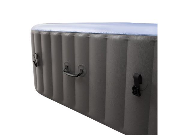 Opblaasbare Whirlpool - 4-6 personen - Grijs / Blauw – foto 7 – kavel bij XL Auctions