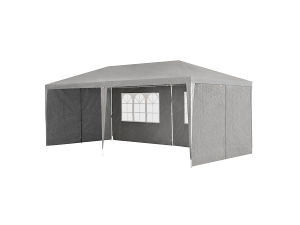 Partytent met zijwanden - 3x6M - Donkergrijs – foto 10 – kavel bij XL Auctions