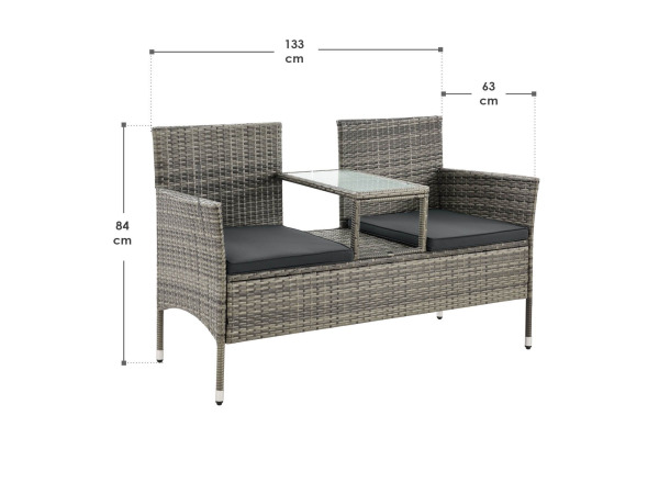 Tuinbank Monaco – foto 2 – kavel bij XL Auctions