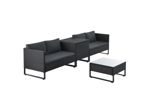 Loungeset / Tuinset Santorini - Polyrotan - Modulair – foto 3 – kavel bij XL Auctions