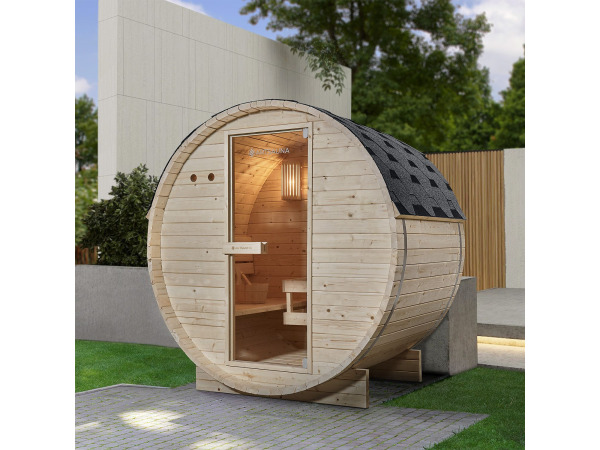 Barrelsauna Spitsbergen - 191x120x193 cm – foto 11 – kavel bij XL Auctions