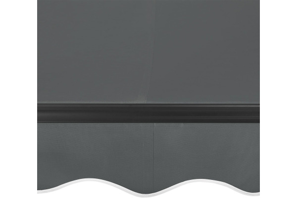Zonnescherm / Luifel - 400 x 300 cm - Grijs – foto 14 – kavel bij XL Auctions