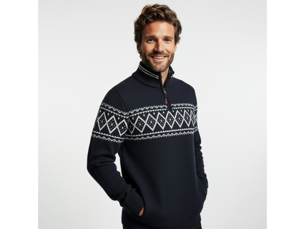 Norlund Trui Luroy Dark Navy - S – foto 2 – kavel bij XL Auctions