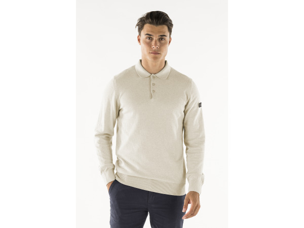 Presly & Sun Brad Long Sleeve Knitted Polo Beige - L – foto 2 – kavel bij XL Auctions