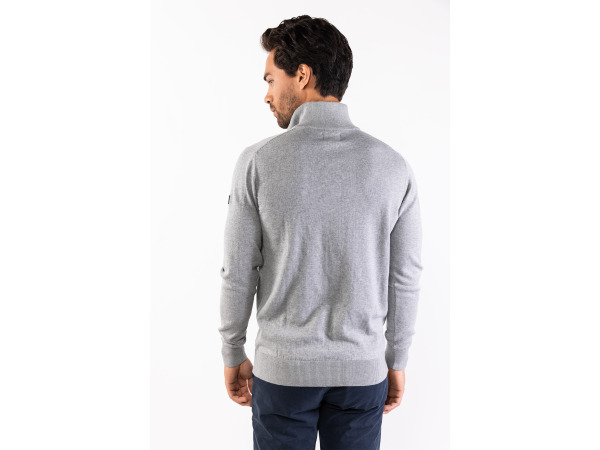 Presly & Sun Lewis Zip Knitted Pullover Grey - XXL – foto 3 – kavel bij XL Auctions