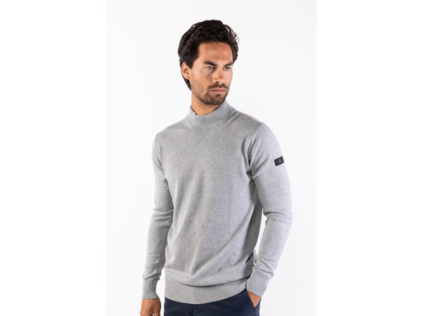 Presly & Sun Jordan Mock Turtle Pullover Grey - S – foto 2 – kavel bij XL Auctions