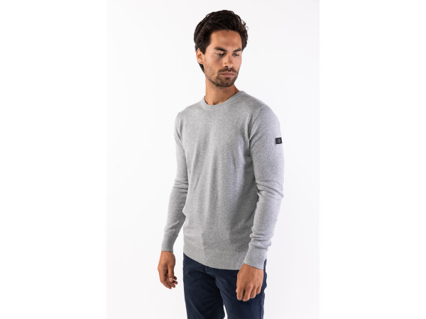 Presly & Sun Will Roundneck Knitted Pullover Grey - XXL – foto 2 – kavel bij XL Auctions