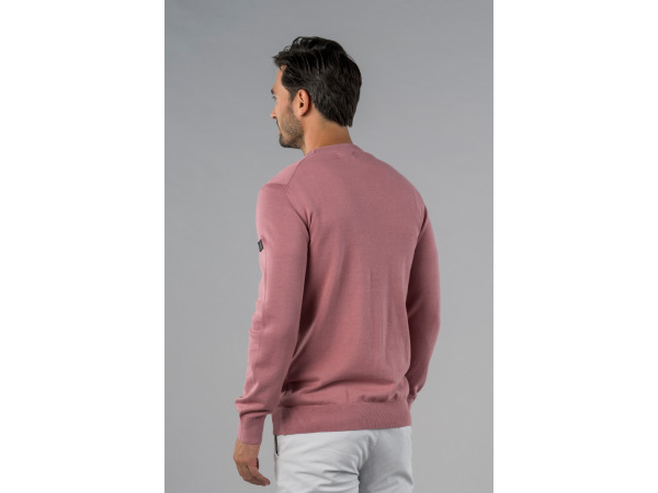 Presly & Sun Will Roundneck Knitted Pullover Old Pink - L – foto 3 – kavel bij XL Auctions