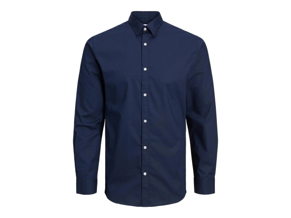 Jack &amp; Jones Joe Structure Overhemd Navy Blazer - S