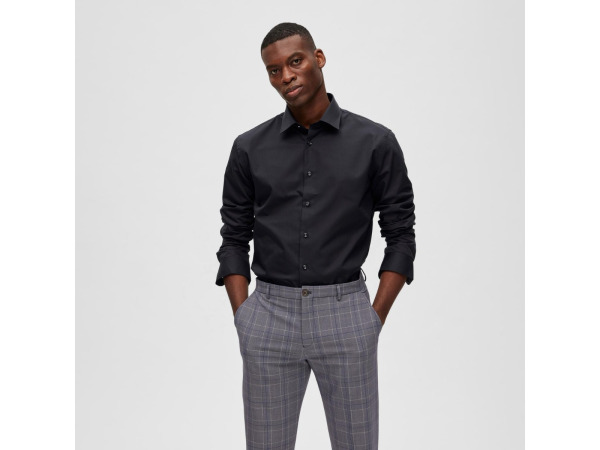 Selected Homme Ethan Classic Overhemd Zwart - M – foto 2 – kavel bij XL Auctions
