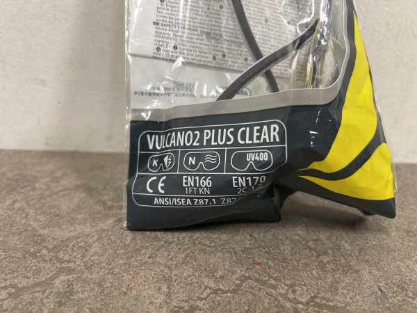 10x DeltaPlus veiligheidsbril Vulcano2 Plus Clear – foto 2 – kavel bij XL Auctions