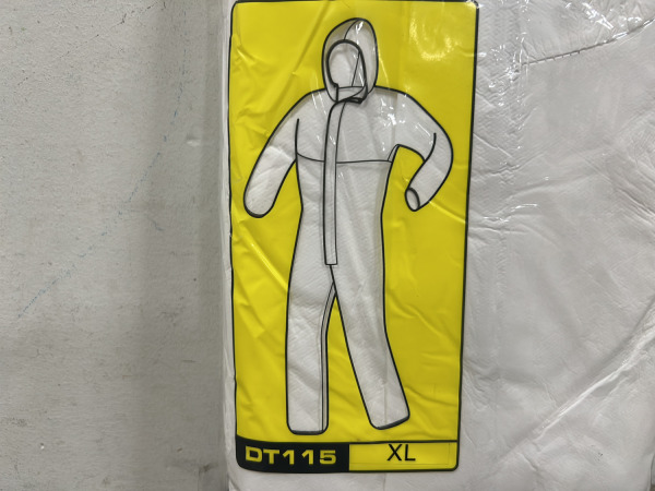 10x DeltaPlus wegwerpoverall maat XL DT115 – foto 2 – kavel bij XL Auctions