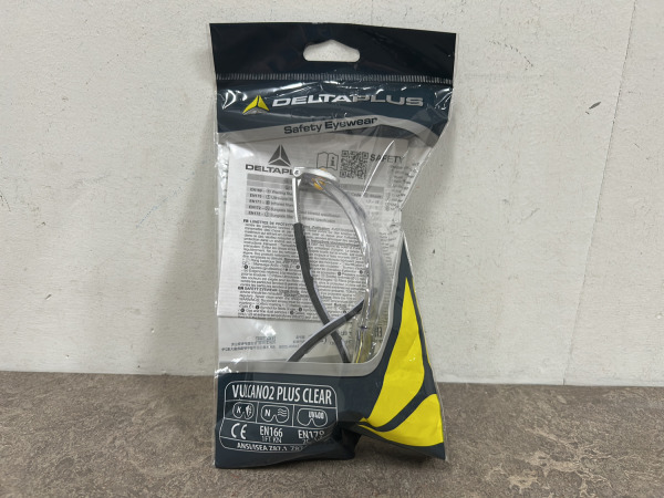10x DeltaPlus veiligheidsbril Vulcano2 Plus Clear – foto 6 – kavel bij XL Auctions