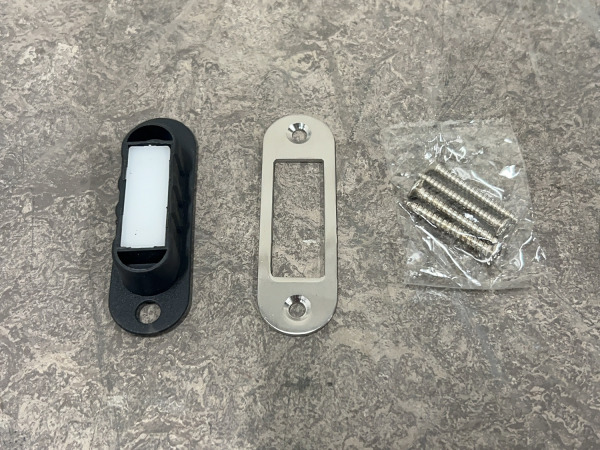 10x Intersteel insteekslot toilet/badkamer met sluitplaat 63/8 – foto 5 – kavel bij XL Auctions