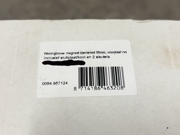 10x Intersteel klavierslot met sluitplaat 55mm – foto 4 – kavel bij XL Auctions