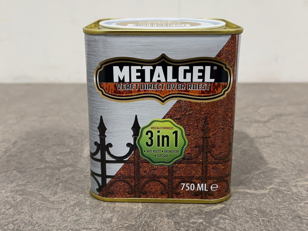 6x Metalgel 3-in-1 lak goud metallic 750ml – kavel bij XL Auctions