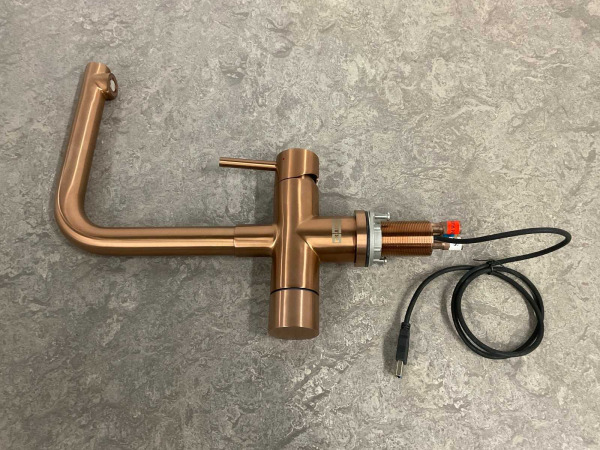 Franke 3-in-1 kokendwaterkraan Mondial Industrial copper – foto 6 – kavel bij XL Auctions