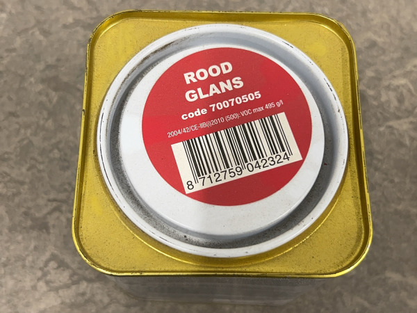 6x Metalgel 3-in-1 rood glans lak 750ml – foto 5 – kavel bij XL Auctions