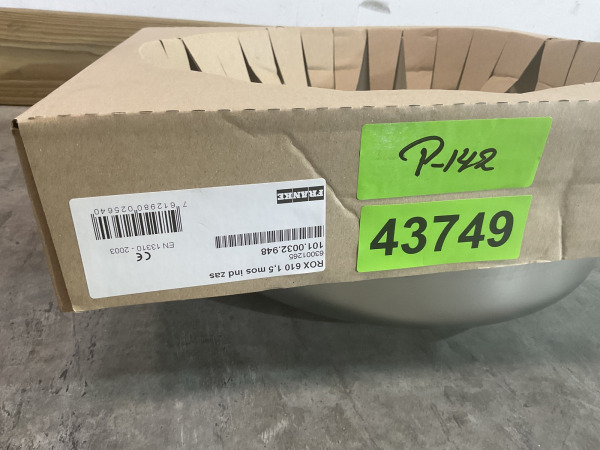 Franke spoelbak ROX 610 ø395mm – foto 7 – kavel bij XL Auctions