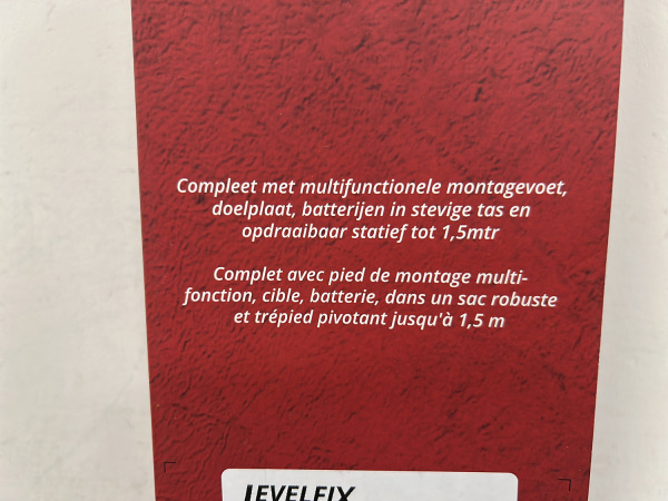 Levelfix kruislijnlaser groen set met statief CL202G – foto 5 – kavel bij XL Auctions