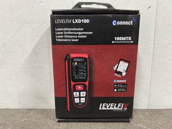 Levelfix digitale afstandsmeter LXD100i – foto 6 – kavel bij XL Auctions