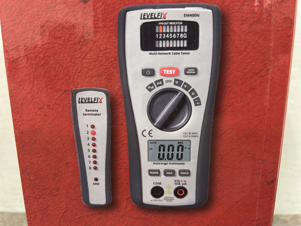 Levelfix LAN-tester en multimeter 2-in-1 EM400N – foto 2 – kavel bij XL Auctions