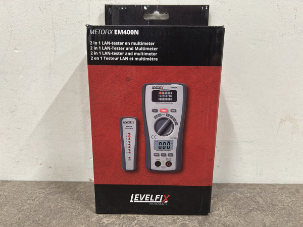 Levelfix LAN-tester en multimeter 2-in-1 EM400N – foto 7 – kavel bij XL Auctions
