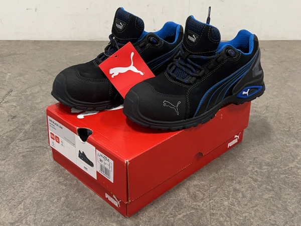 Puma veiligheidsschoen maat 39 S3 Rio blauw/zwart – foto 2 – kavel bij XL Auctions