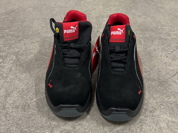 Puma veiligheidsschoen maat 42 S3 Touring zwart/rood – foto 4 – kavel bij XL Auctions