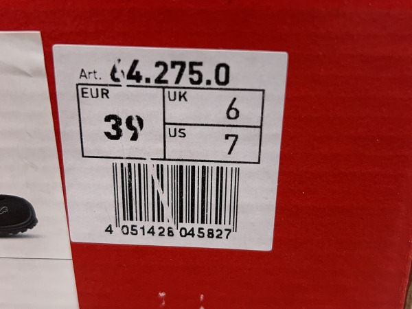 Puma veiligheidsschoen maat 39 S3 Rio blauw/zwart – foto 9 – kavel bij XL Auctions