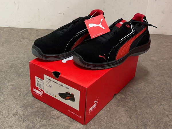 Puma veiligheidsschoen maat 44 S3 Touring zwart/rood – foto 2 – kavel bij XL Auctions