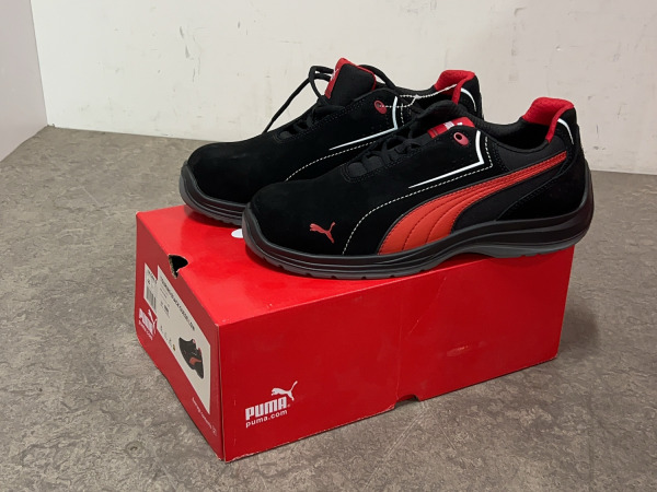 Puma veiligheidsschoen maat 45 S3 Touring zwart/rood – foto 2 – kavel bij XL Auctions