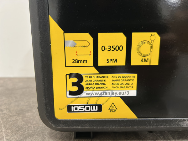 Stanley Fatmax reciprozaag 1050W FME365K-QS – foto 3 – kavel bij XL Auctions